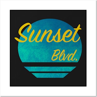 Sunset Blvd. Pocket Print Posters and Art